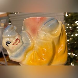 Shawnee pottery JoJo The Clown Mid Century Small Planter